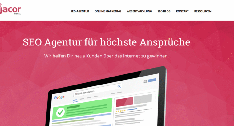 Jacor Digital – Agentur für Suchmaschinen SEO